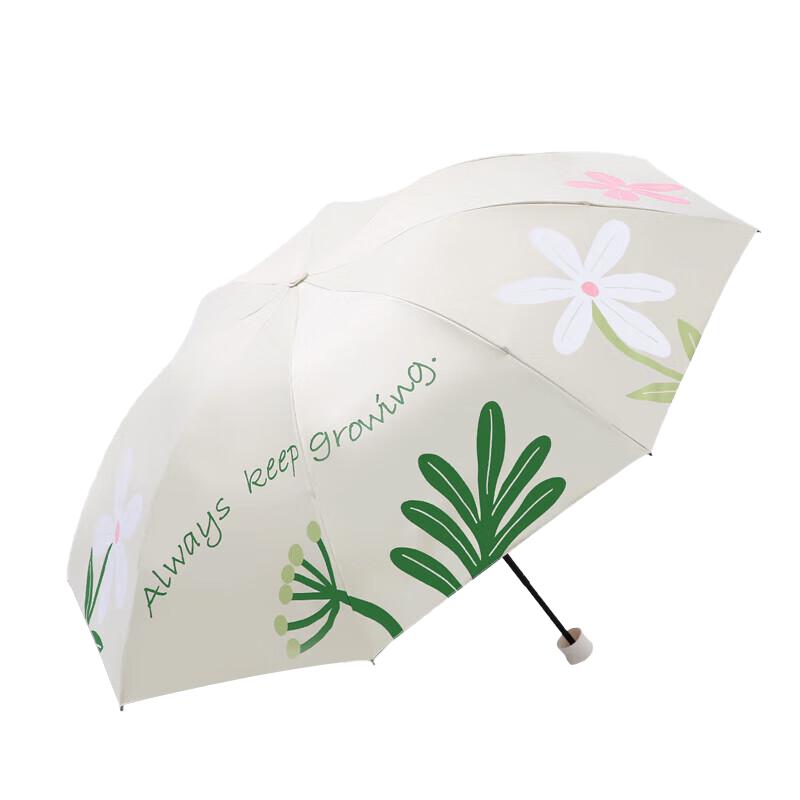 Tens UPF50+ Black Coating Compact & Portable Sun & Rain Umbrella
