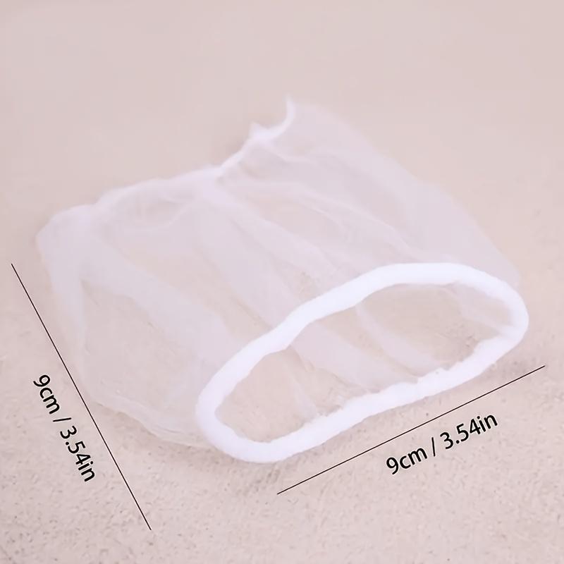 100-Pack Fabric Kitchen Sink Strainers - Disposable Food Waste Catcher Bags, Easy Drain Cleaner, Essential Kitchen Cleaning