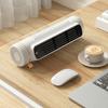 Quiet Tower Fan, Cordless Desktop Conditioner, Adjustable 3 Fan, Portable Air Speed Air Cooler, USB Rechargeable