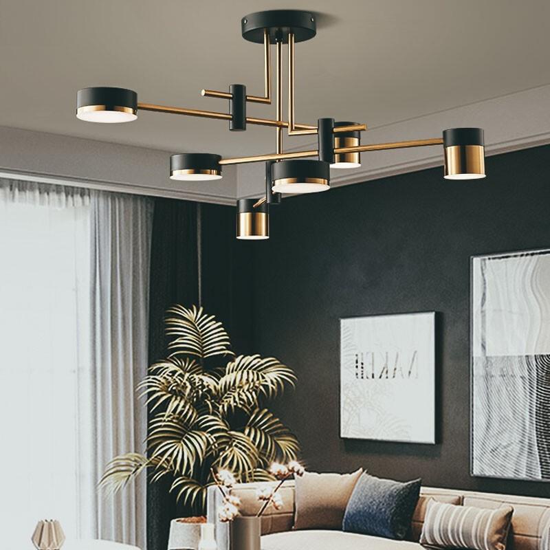 Nuovi Lampadari Nordici Soggiorno Cucina Sala da Pranzo Luci a Sospensione da Soffitto 3 Colori Dimmerabili Luci Moderne per Camera da Letto Decorazione