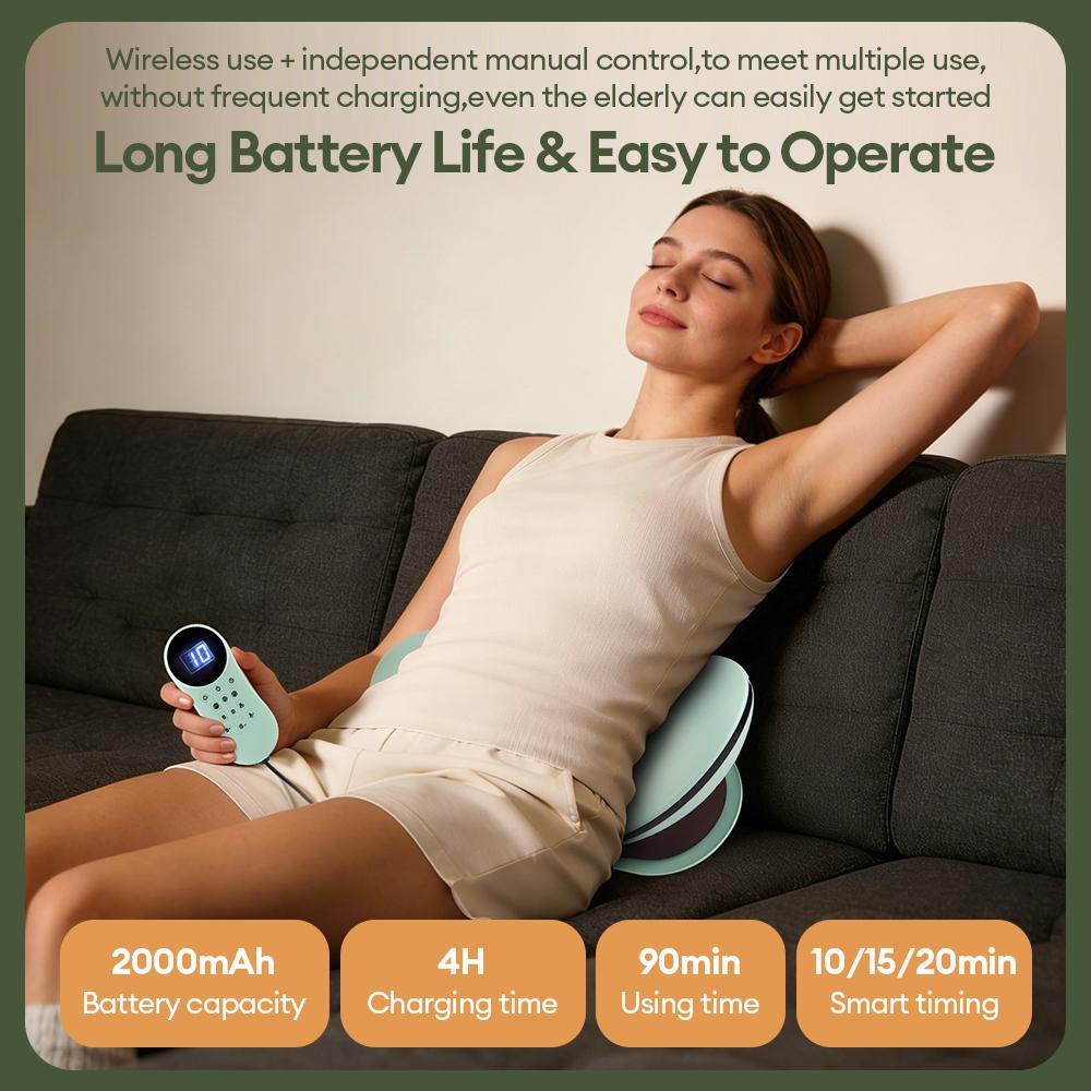 New Electric Lumbar Traction Device Massager Adjustable Intensity Electric Inflatable Back Stretcher Waist Spine Support Back