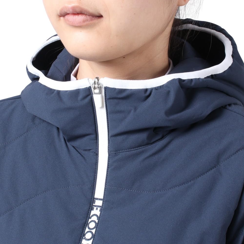 Coq Sportif Blouson Filling Heat Navi Water Repellent Golf QGWWJK01 NV00 M [Le Golf] [Stretch Forcer] Women's (Navy)