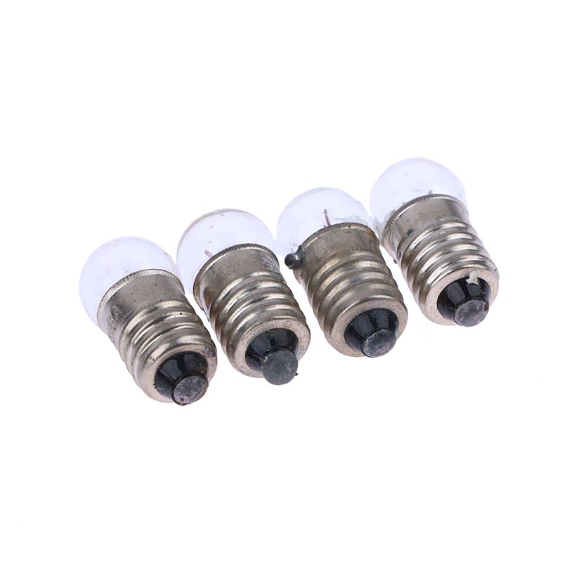 10 buc. tun mic rotund în miniatură 1,5 V 2,5 V 3,8 V pentru experimentul studenților Becuri mici, mărgele de bec pentru lanternă
