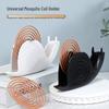 Portable Fireproof Snail Mosquito Coil Holder & Ash Catcher