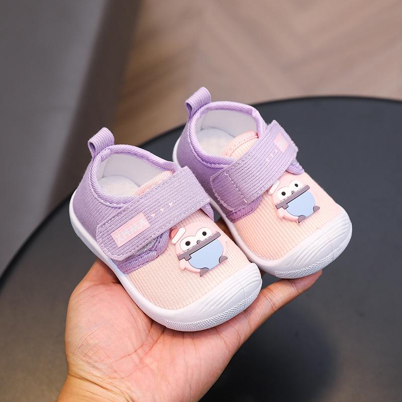 Baby Lightweight Toddler Shoes Comfortable and Breathable Cloth Shoes Children's Soft-soled Shoes