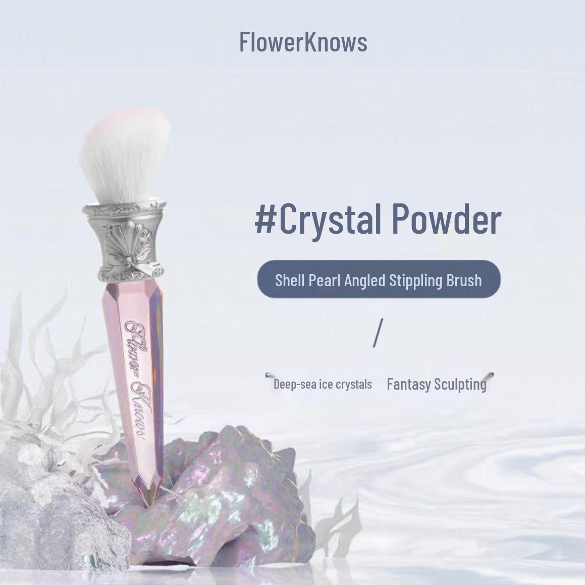 

Flower Knows Жемчужные сатиновые румяна, Блеск для губ, Тени для век, Хайлайтер, Карандаш для области под глазами, Парфюм, Эмульсия для коррекции цвета.