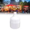 Outdoor LED USB Rechargeable Light Bulb 120W Portable Emergency Light Bulb with Hook for Night Market Stalls Household Power Failure