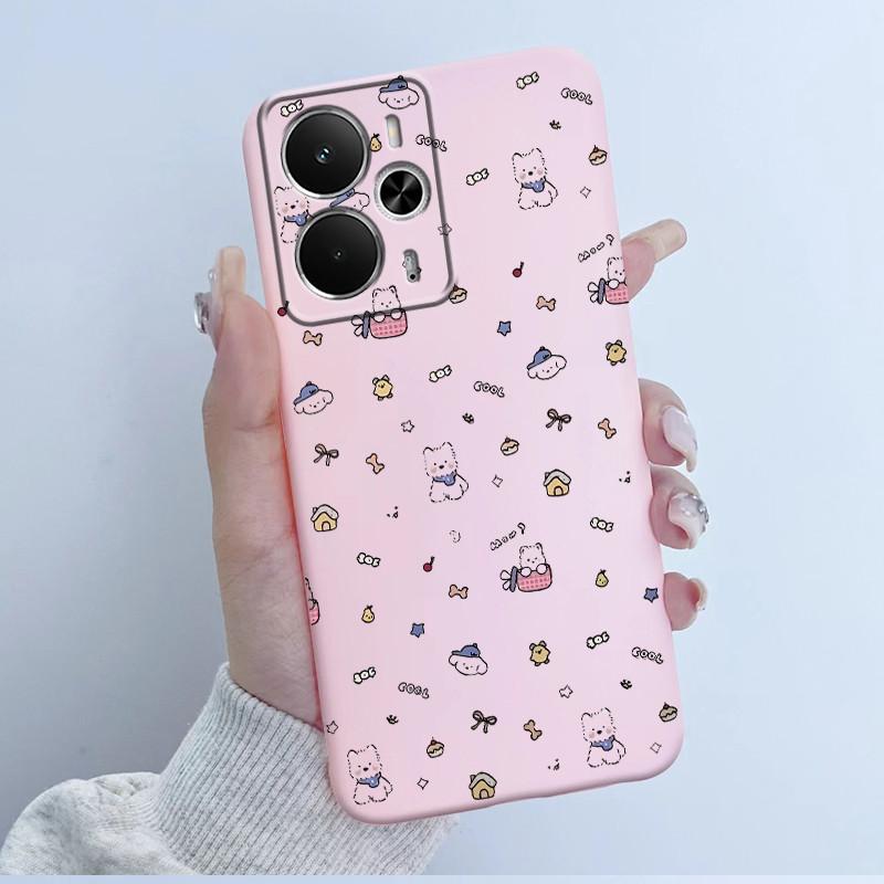 For Realme 14 5G Case RMX5075 Hot Cute Cartoon Panda Cover Soft Silicone Phone Case For Realme 14T Realme14 T 5G Back Cover Bags