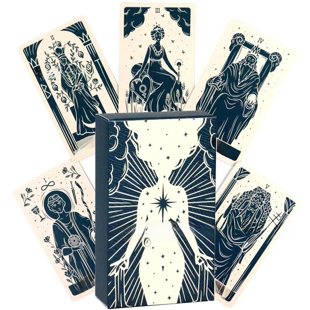 Tarot Cards Deck With Magic Witch Theme For Emotional And Intellectual Development In Family Games