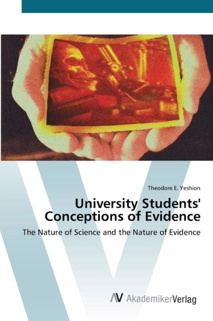 The University Students' Conceptions of Evidence Book
