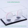 Baseball Display Case Acrylic Clear Baseball Display Case Square Cubes Memorabilia Display Box Baseball Protector