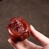 Purple Sand Tea Pet Little God of Wealth Boutique Tea Table Ornament Tea Set Accessories Tea Play Sculpture
