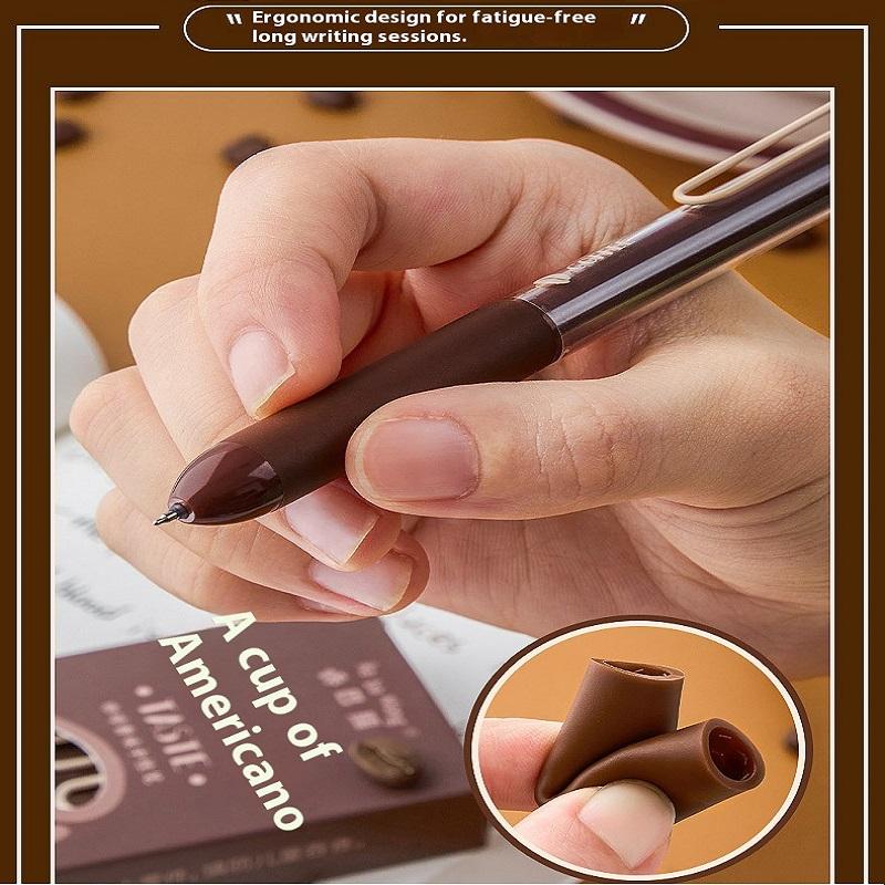 4pcs Scented Gel Pen Set 0.5 Unique Fragrance Ink ST Nib Ergonomic Grip Smooth Writing Pens Cute Novelty Office School Supplies