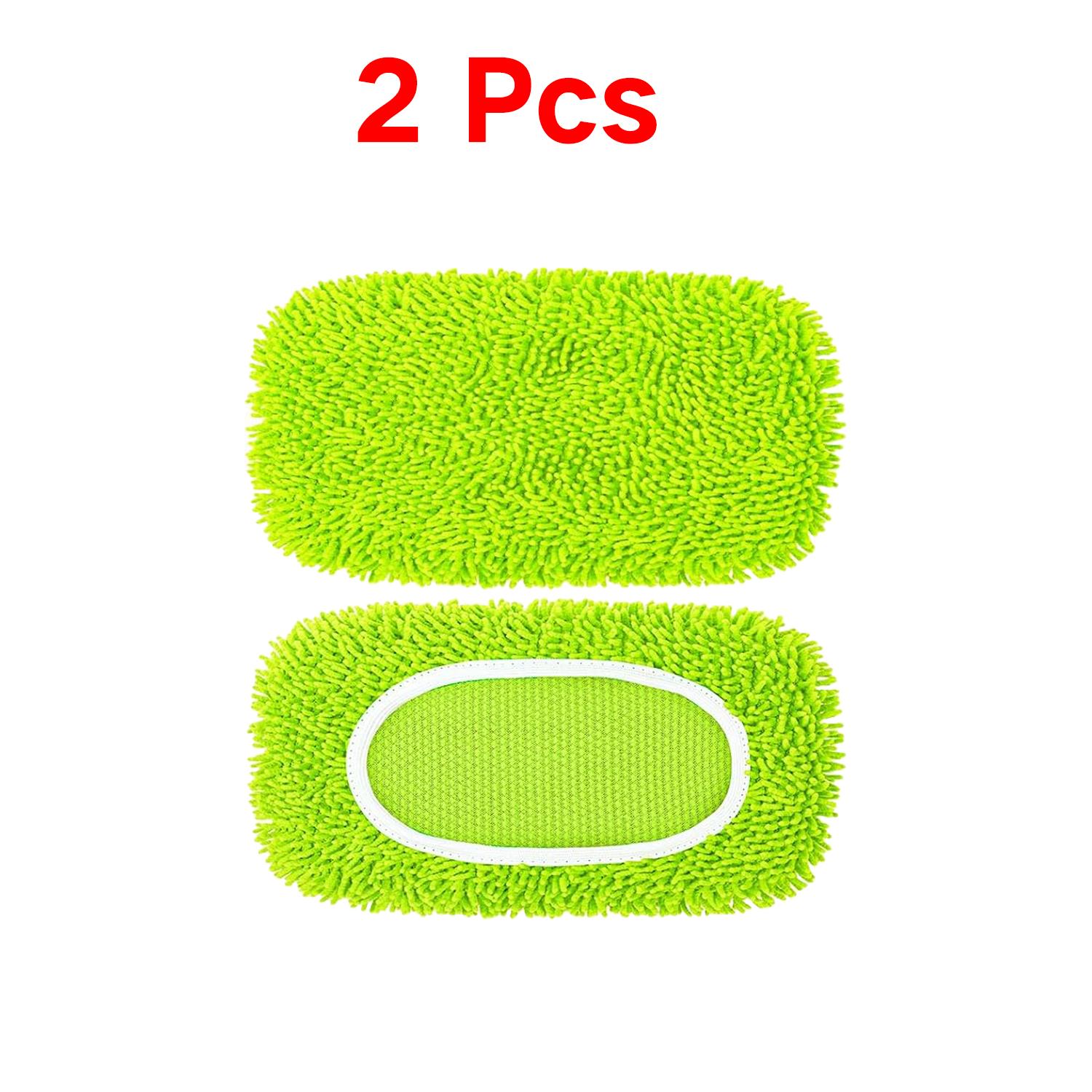 

Reusable Mop Pads with High Water Absorption and Ultra-fine Fiber Cleaning Pads That Can Firmly Adhere To Most Standard Mops