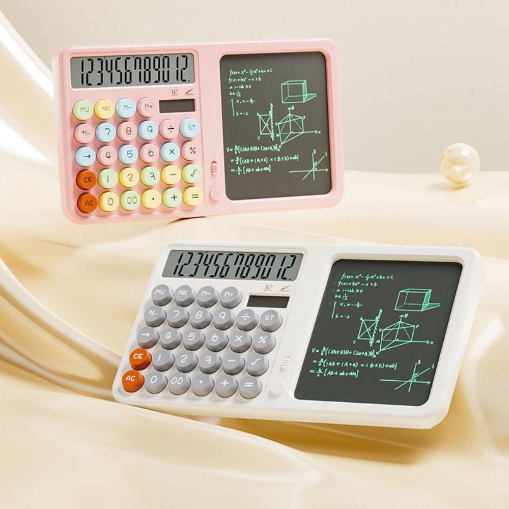 Eye Protection Screen Calculator with Notepad Digital Writing Tablet Calculator  Writing Pad