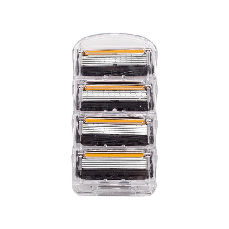 German-Engineered Classic 5-Blade Men's Razor with Universal Five-Layer Head