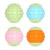 Squeaky Dog Ball Toy Spiky Textured Ball Dog Chew Toy Teeth Cleaning Toy for Dogs Outdoor Training Interactive Fetch Play