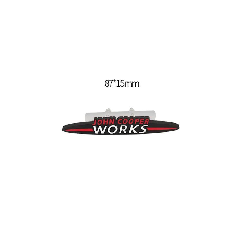 Metal JCW John Cooper Works Emblem Badge Decals For Mini Coopers Clubman Countryman Car Sticker R50 R52 R53 R55 R56 R57 R58 F55