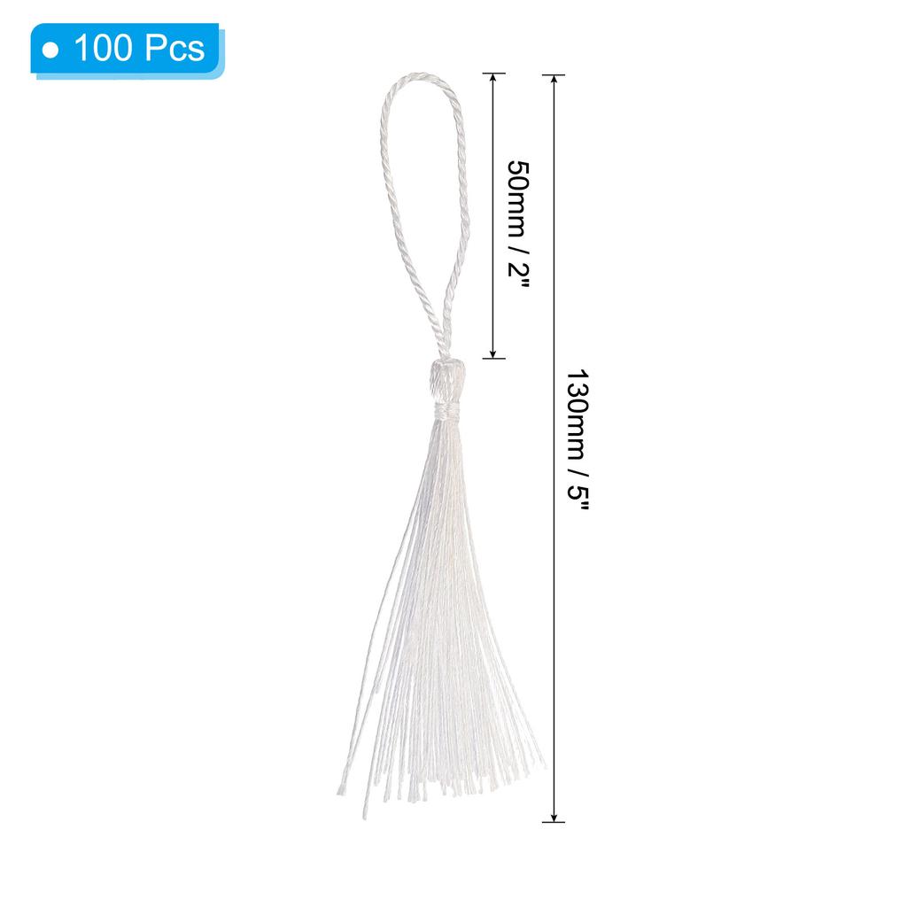 10/100Pcs Blank Sublimation Metal Bookmark Rectangle Book Marks Page Markers Mini Handmade Bookmark Tassels for Book Lover Gifts