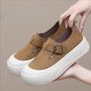 Fashion Round Toe Slip On Shoes for Women Casual Trends 2025 Vulcanized Shoe Original 39 Korean Designer Luxury Deals New Woman Footwear