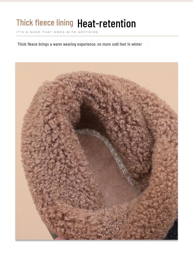 Koreanischer Stil Mode 2025 Winter Warm Wasserdicht Rutschfest Damen Schneestiefel, Plus Samt und Dicke Baumwolle Komfort.