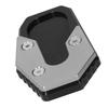 Motorcycle Side Stand Base Extension Enlarger AntiSlip Kickstand Fit for R1200RT 20142018(Black )