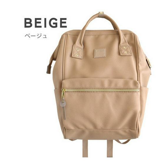 Nieuwe Japanse Damesmode Leren Rugzak - Eenvoudig, Grote Capaciteit voor Universiteit en Reizen