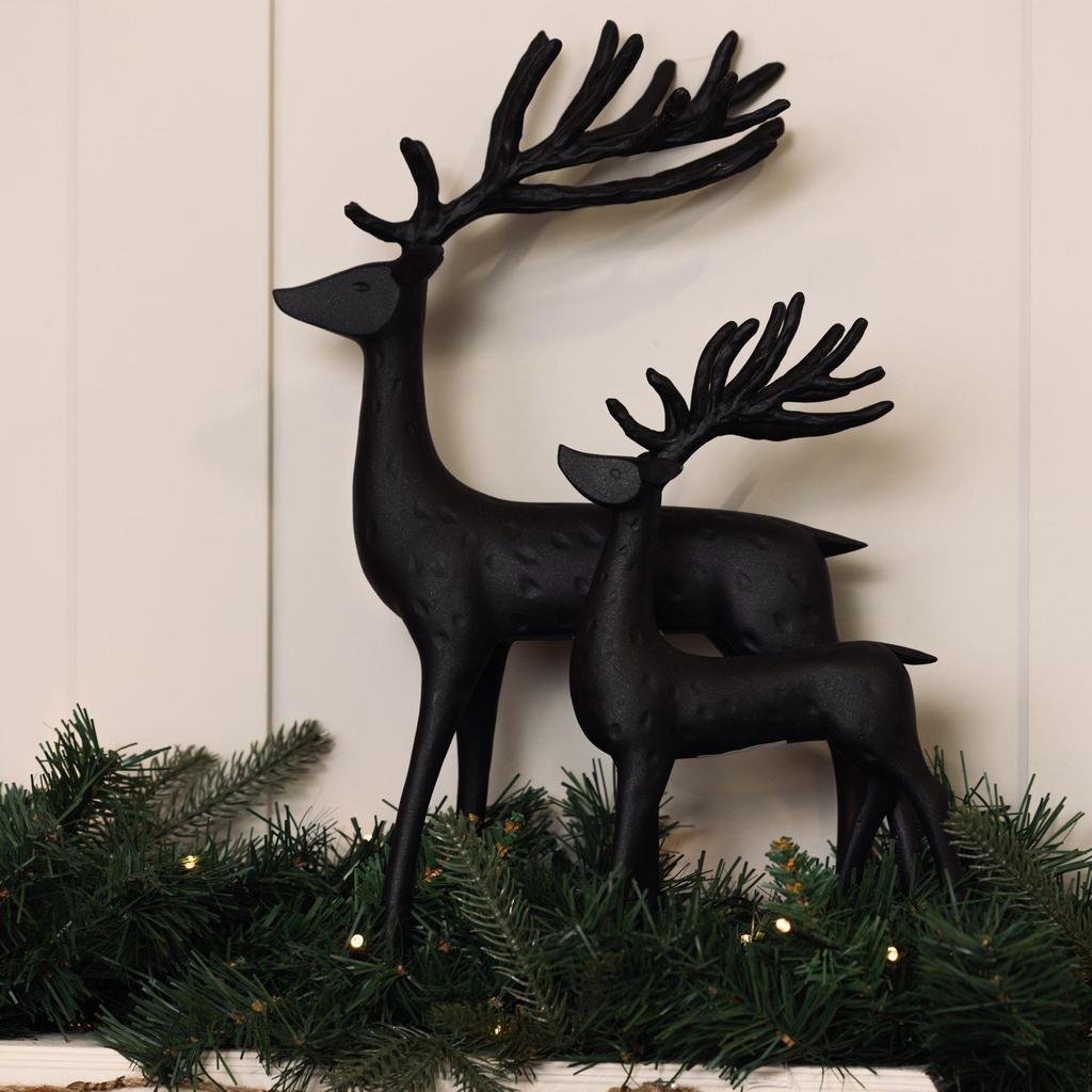 Balck Deer Figurine - 12