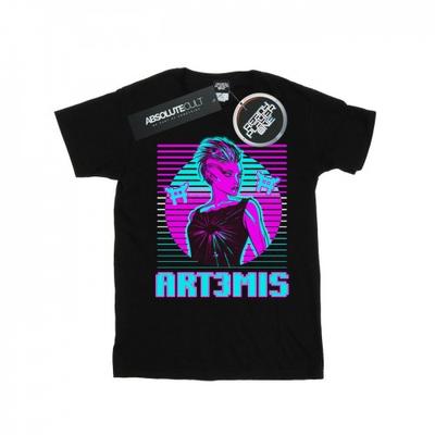 Girls Neon Art3mis Cotton T-Shirt