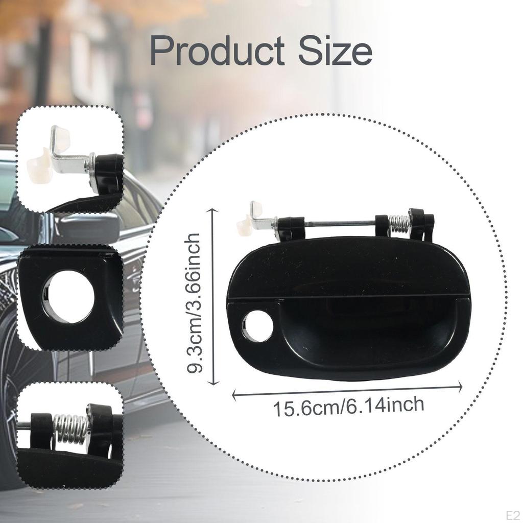 Front Right Door External Handle 82660-4A300 Vehicle Automobile Accessory Sleek with Key Hole