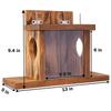 Hanging Hamster Feeding Box Durable Pet Food Dispenser Squirrel Feeder  Hummingbird