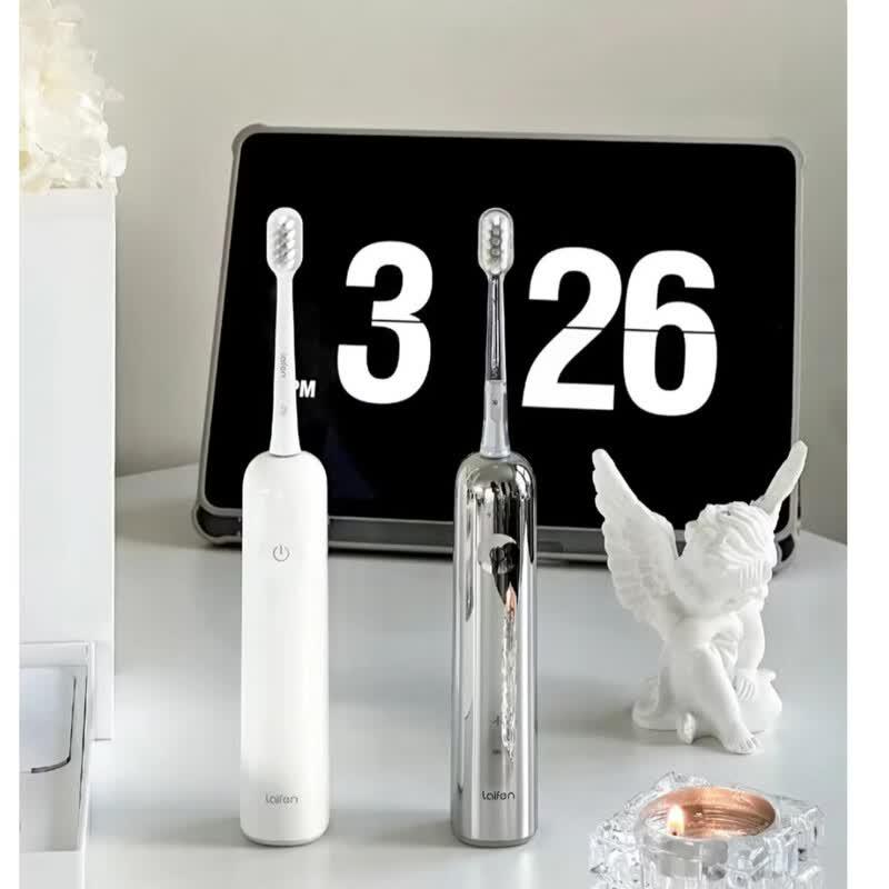 Laifen Stainless Steel Electric Toothbrush CN plug (adapter included)