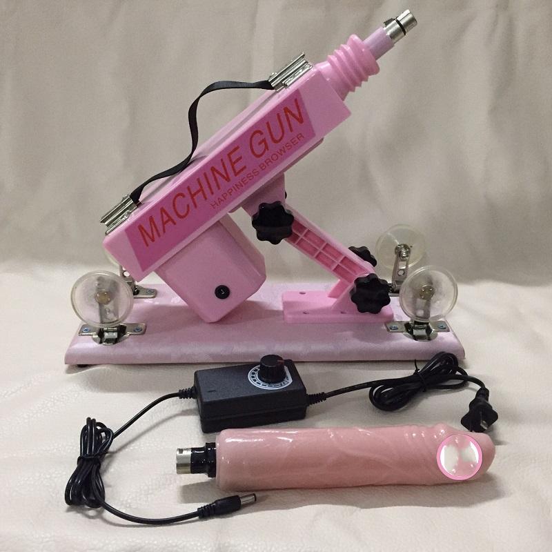 Automatische Telescopische Sexmachine, Sterke Kracht, Handzame Vibrator Massage Gun, Dildo en Erotische Accessoires voor Volwassenen
