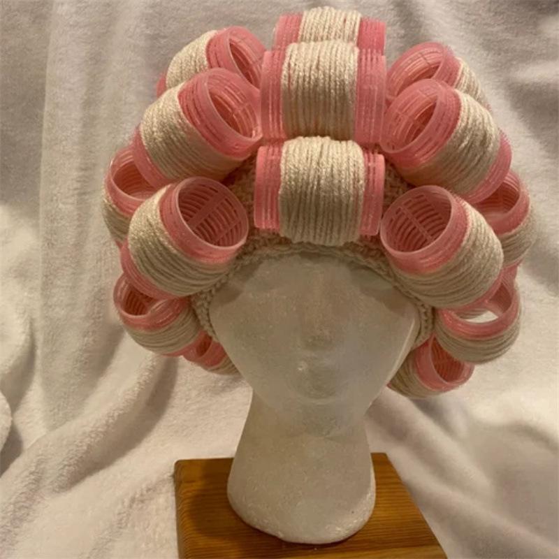 New Hand-knitted Color-blocked Clown Hat, Fashionable and Personalized Adult Pullover Hat