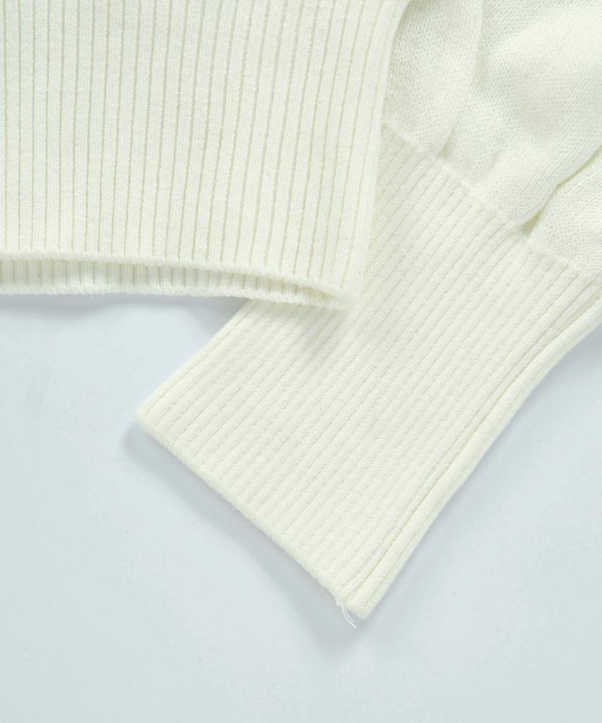 Aejeuon Molly Crop Knit / Ivory