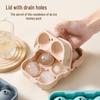 Soft Silicone Press-Type Ice Ball Mold