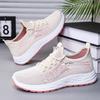Shoes Women's shoes Couple flying woven casual shoes Lightweight breathable mesh shoes Soft sole Comfortable single shoes Light mouth sports shoes