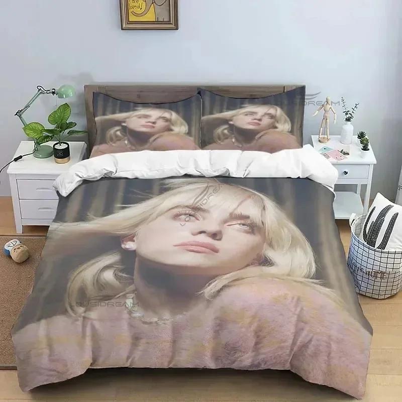 Beliebtes Star B-E Sänger Bettwäsche Set Bettbezug Bettgarnitur Steppdeckenbezug Kissenbezug Daunendecke King Queen Größe Jungen Erwachsenen Bettwäsche Set
