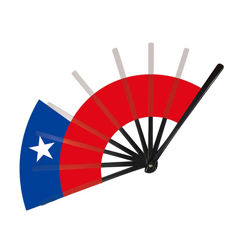 22Cm Folding Hand Fan South America 8 Country Flags Cheering Fan For Sports Events Parties And Festival Celebrations