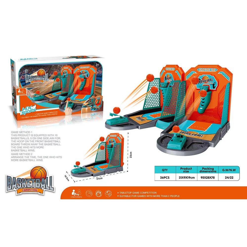 

Настольная соревновательная игра-стрелялка, игрушка для детей, баскетбольная игра для помещений, развивающая игрушка в подарок 03#-Two player battle