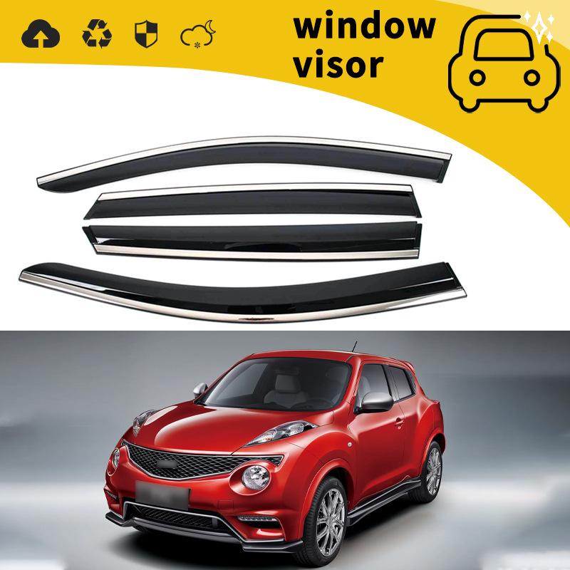 13-15 Infiniti G37 JX35 ESQ Car Window Rain Visor Decoration