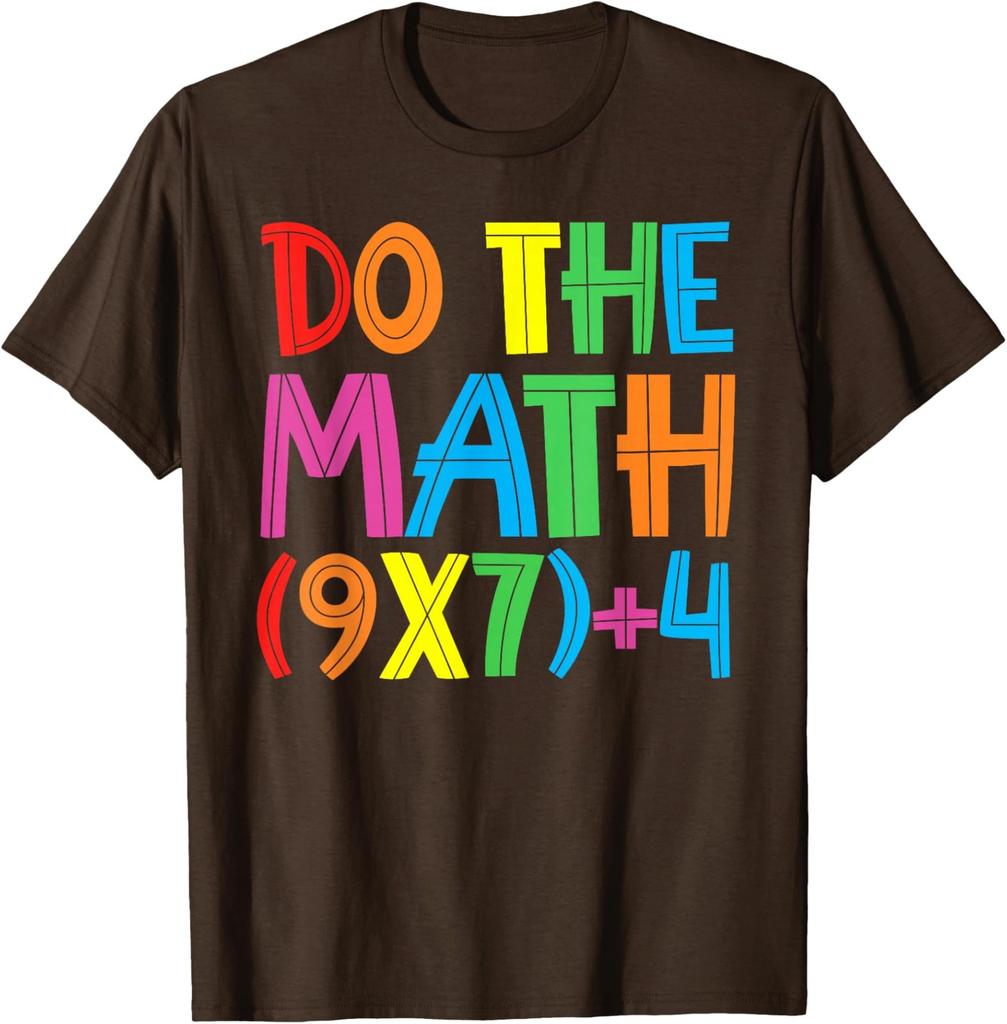 Mach die Rechnung 67 Meme 6 7 Lustiges Sechs Sieben Design Unisex T-Shirt