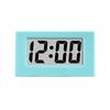 Mini LED Triangle Small Clock Portable Students Watch Time Simple Small Ornaments Mute Clock Home Office Bedroom Decoration.