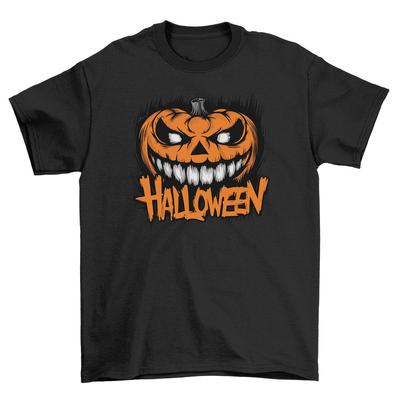 Spooky Halloween_276 Jack O' Lantern T-shirt - Funny and Gourd-geous! Unisex Des