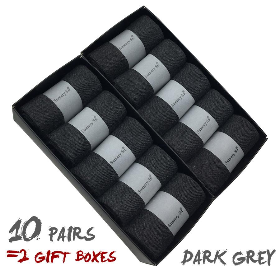 5 Pairs/Lot Socks Men Dress Wedding Cotton Solid Color Black Brand Fashion Breathable Casual Meias Male Sock Gift