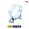 10Pcs Hose Clips Fuel Line Small Fuel Line Jubilee Hose Clips Clamp Diesel Petrol Pipe Coolant Radiator Water Pipe Clamps