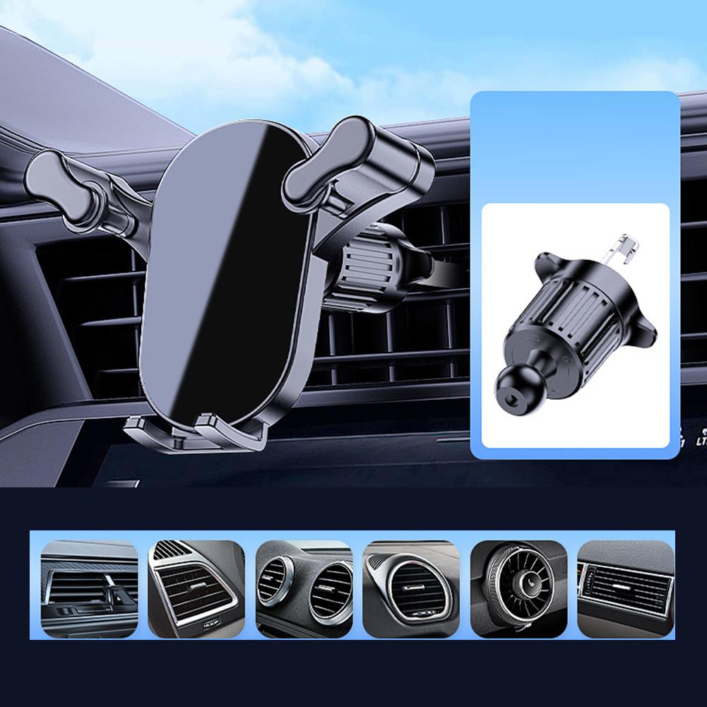 Flexible Phone Stand Car Phone Holder Navigation 360 Degree Rotation Air Vent Compatible Secure Driving Solution