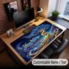 Tree of Life Theme Custom Mouse Pad Personalized With Name Text Customized Desk Mat For Office Home Decor