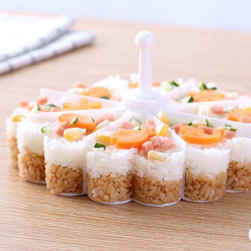 Diy Sushi Mold Lunch Triangle Rice Ball Lunch Box Onion Rice Ball Food Press Triangle Sushi Making Mold Sushi Set Kitchen Tools