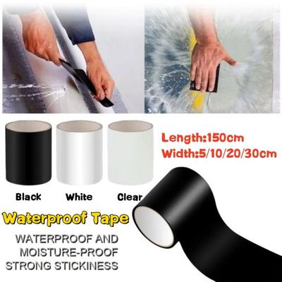 Cinta Impermeable de 150 cm, Cinta Autoadhesiva Stop Fugas, Cinta Aislante Multiusos, Tubería de Agua